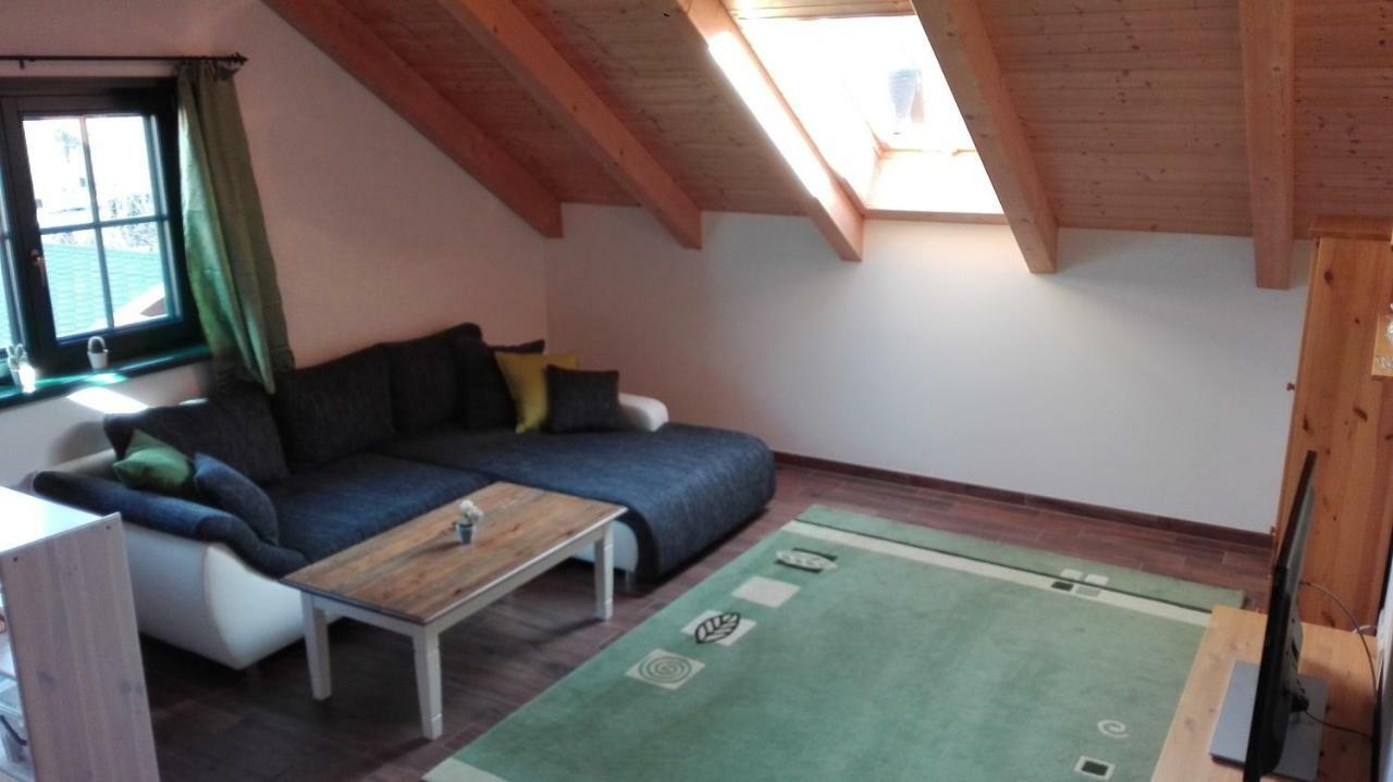 Blockhaus - Ferienwohnung Sunrise Augustusburg Kültér fotó