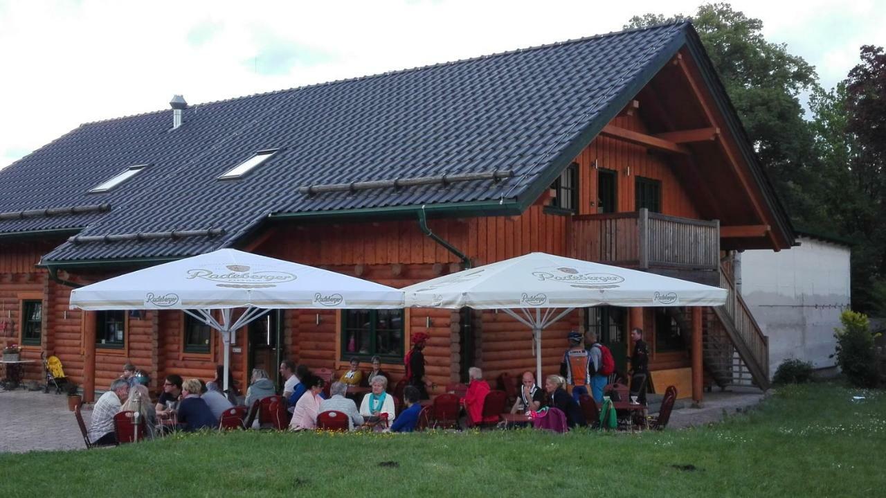 Blockhaus - Ferienwohnung Sunrise Augustusburg Kültér fotó