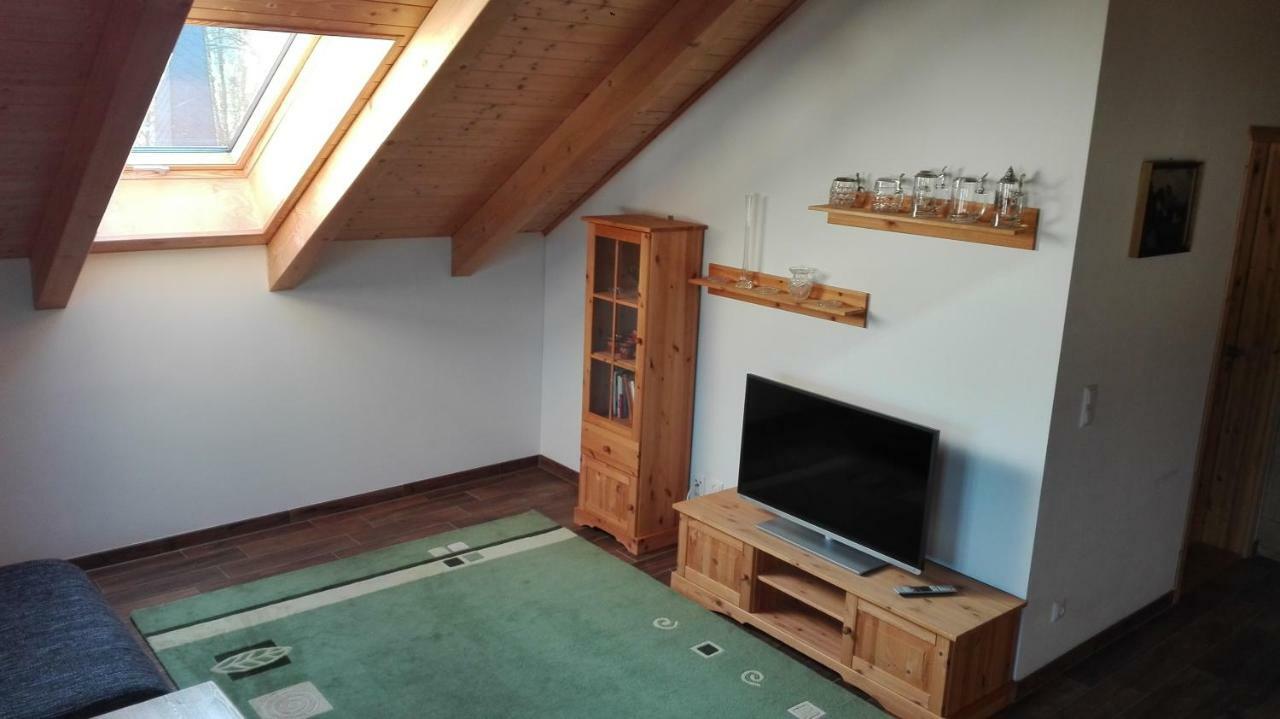 Blockhaus - Ferienwohnung Sunrise Augustusburg Kültér fotó