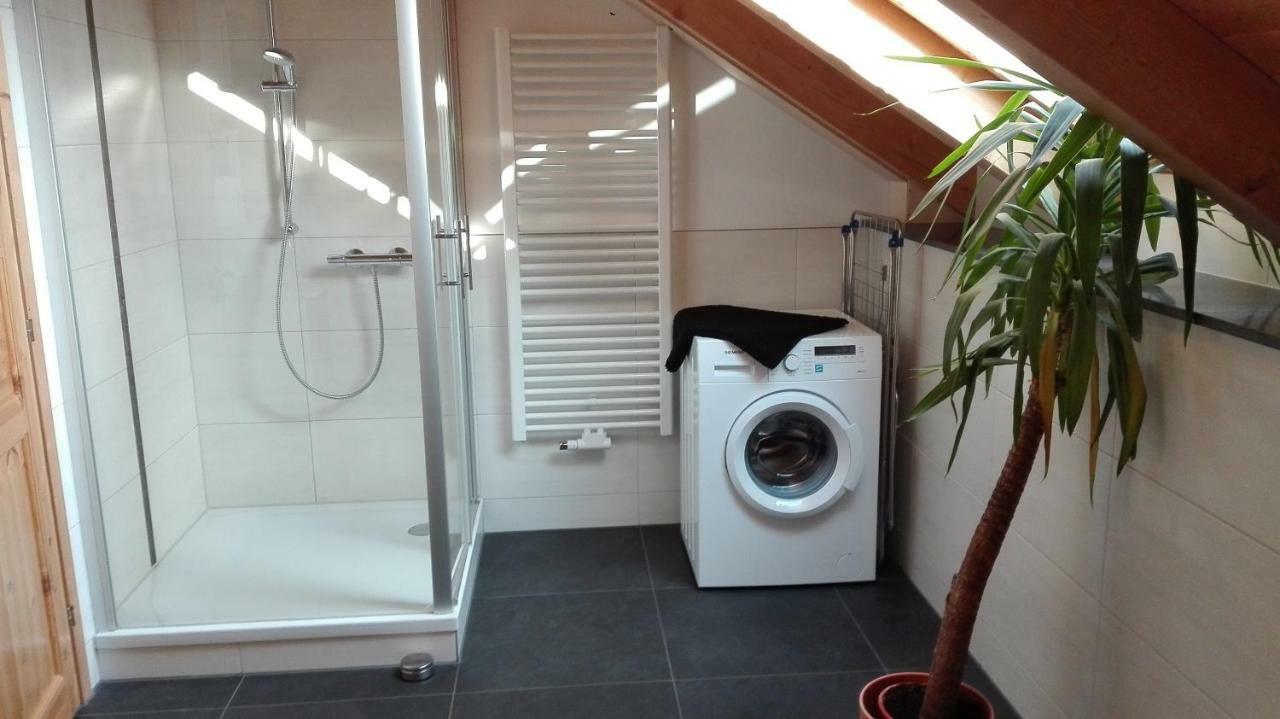 Blockhaus - Ferienwohnung Sunrise Augustusburg Kültér fotó